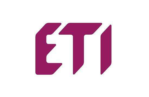 ETI (Ethical Trading Initiative) 是英国道德贸易组织的英文简称。ETI认证是由UK起草的一个议案，目的是通过设立针对在发展中国家采购公司社会责任的论坛以改善全球工人的工作条件。